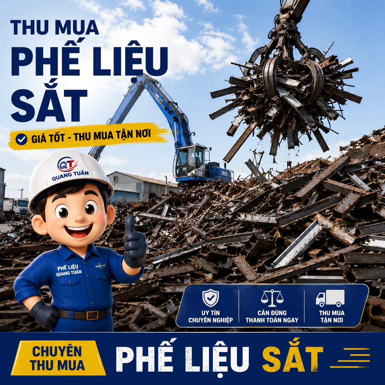 thu mua phế liệu long an
